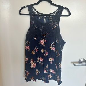 Torrid | Floral Tank Top | Size 0/12